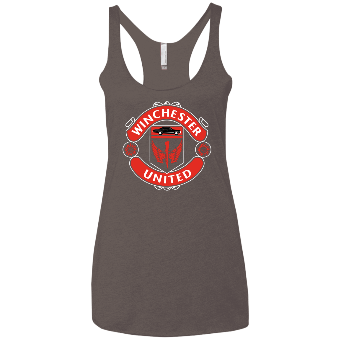 T-Shirts Macchiato / X-Small Winchester United Women's Triblend Racerback Tank