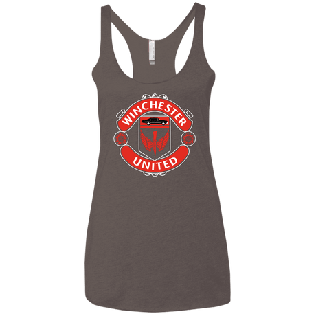 T-Shirts Macchiato / X-Small Winchester United Women's Triblend Racerback Tank