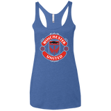 T-Shirts Vintage Royal / X-Small Winchester United Women's Triblend Racerback Tank