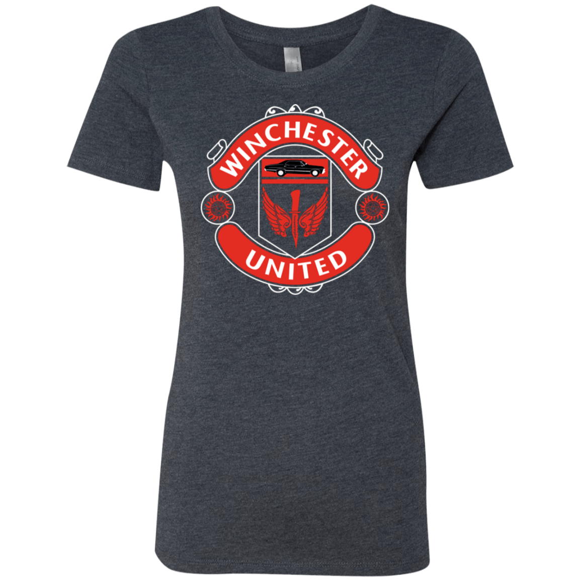 T-Shirts Vintage Navy / S Winchester United Women's Triblend T-Shirt