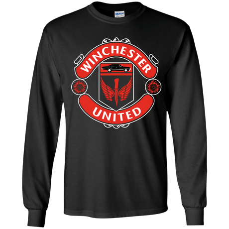 T-Shirts Black / YS Winchester United Youth Long Sleeve T-Shirt