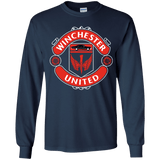 T-Shirts Navy / YS Winchester United Youth Long Sleeve T-Shirt