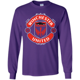 T-Shirts Purple / YS Winchester United Youth Long Sleeve T-Shirt