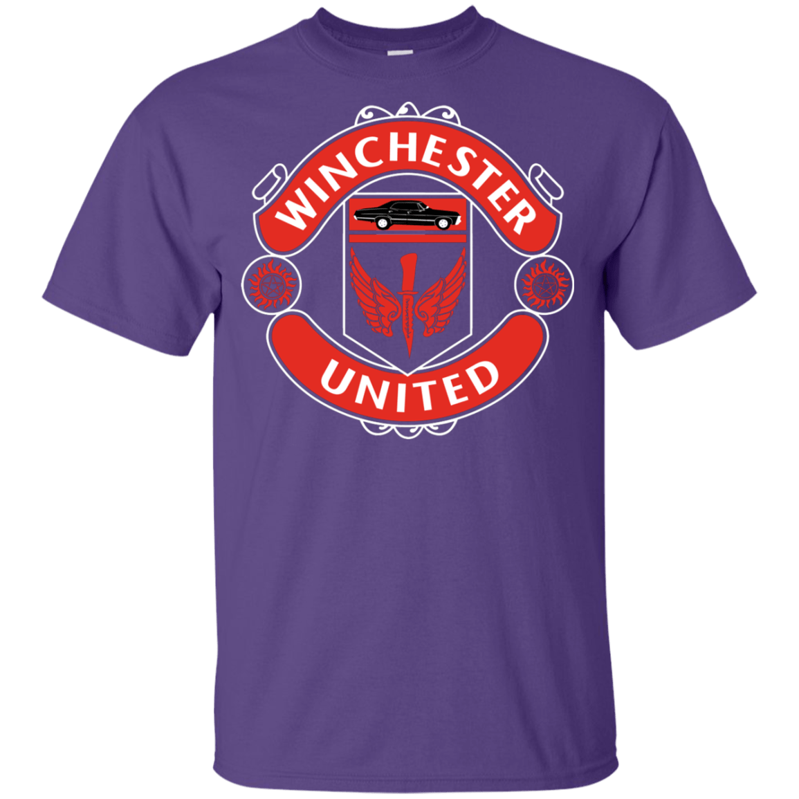 T-Shirts Purple / YXS Winchester United Youth T-Shirt