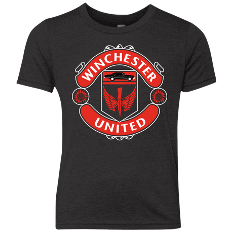T-Shirts Vintage Black / YXS Winchester United Youth Triblend T-Shirt
