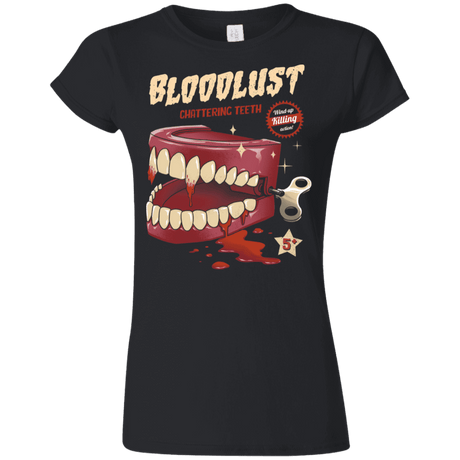 T-Shirts Black / S Wind-Up Killer Teeth Junior Slimmer-Fit T-Shirt