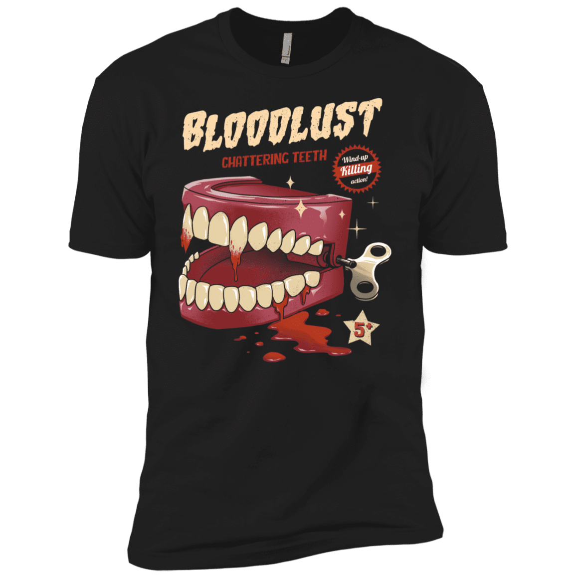 T-Shirts Black / X-Small Wind-Up Killer Teeth Men's Premium T-Shirt
