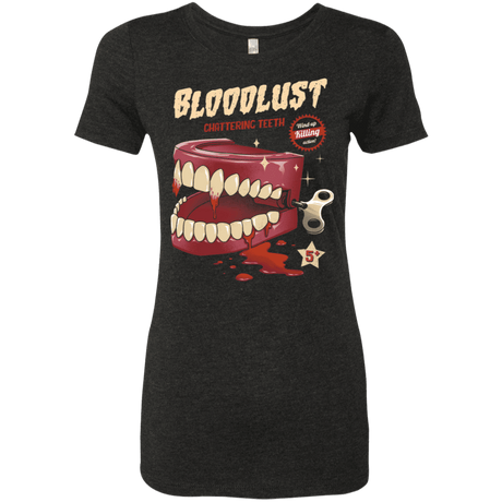 T-Shirts Vintage Black / S Wind-Up Killer Teeth Women's Triblend T-Shirt