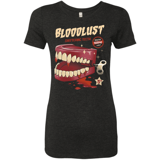 T-Shirts Vintage Black / S Wind-Up Killer Teeth Women's Triblend T-Shirt