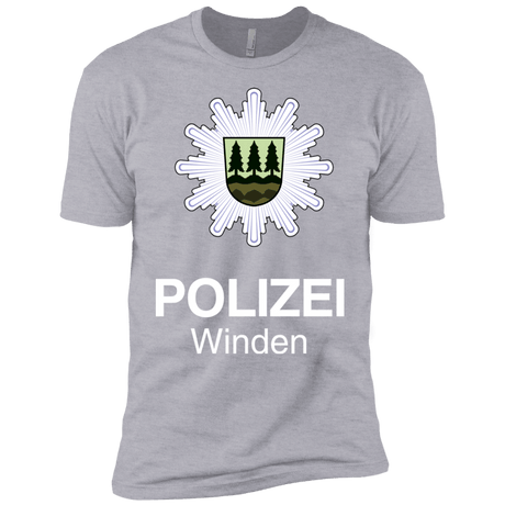T-Shirts Heather Grey / YXS Winden Polizei Boys Premium T-Shirt