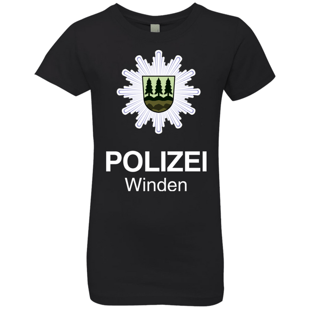 T-Shirts Black / YXS Winden Polizei Girls Premium T-Shirt