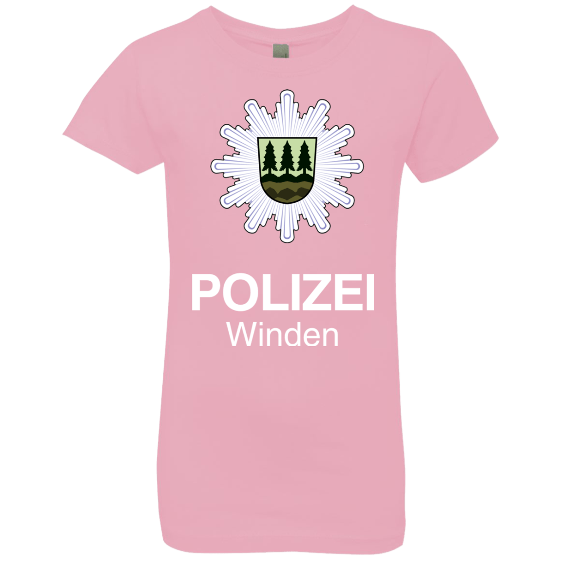 T-Shirts Light Pink / YXS Winden Polizei Girls Premium T-Shirt