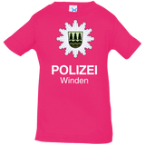 T-Shirts Hot Pink / 6 Months Winden Polizei Infant Premium T-Shirt