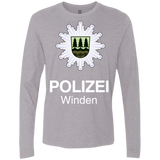 T-Shirts Heather Grey / Small Winden Polizei Men's Premium Long Sleeve