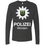 T-Shirts Heavy Metal / Small Winden Polizei Men's Premium Long Sleeve