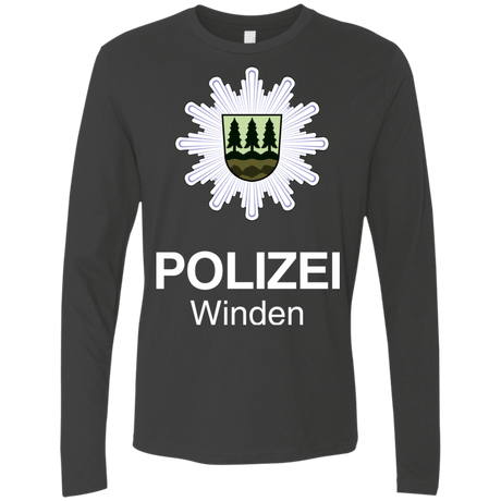 T-Shirts Heavy Metal / Small Winden Polizei Men's Premium Long Sleeve