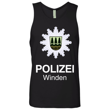 T-Shirts Black / Small Winden Polizei Men's Premium Tank Top