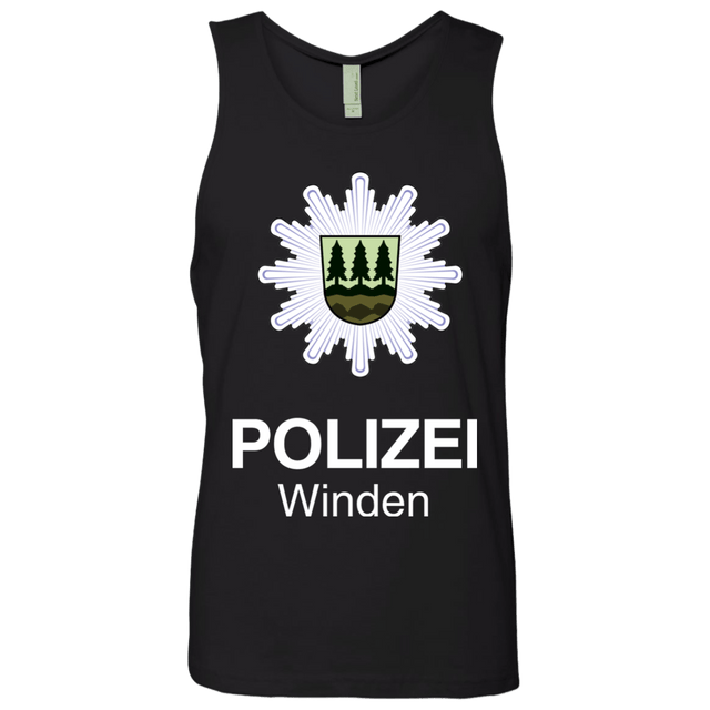 T-Shirts Black / Small Winden Polizei Men's Premium Tank Top