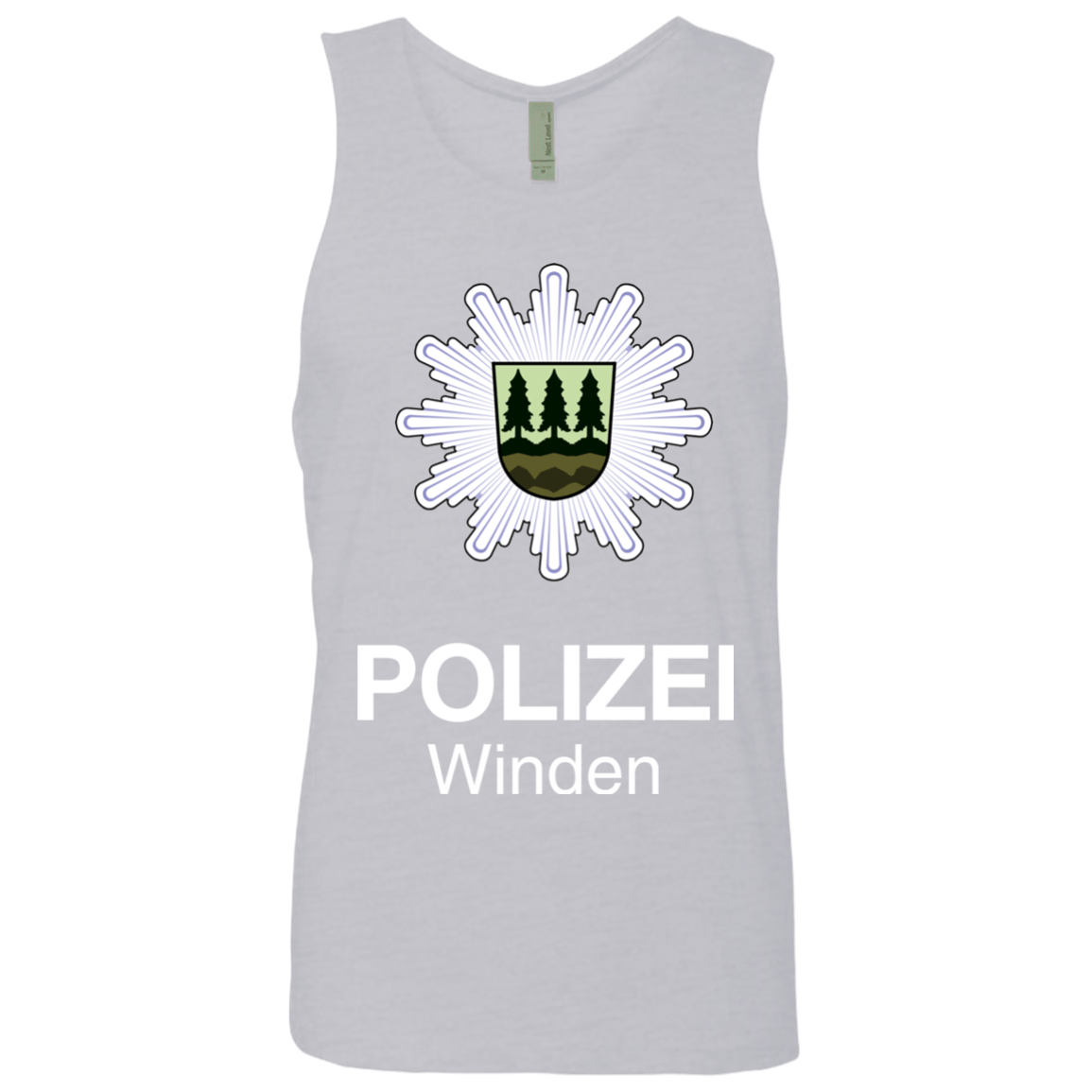 T-Shirts Heather Grey / Small Winden Polizei Men's Premium Tank Top