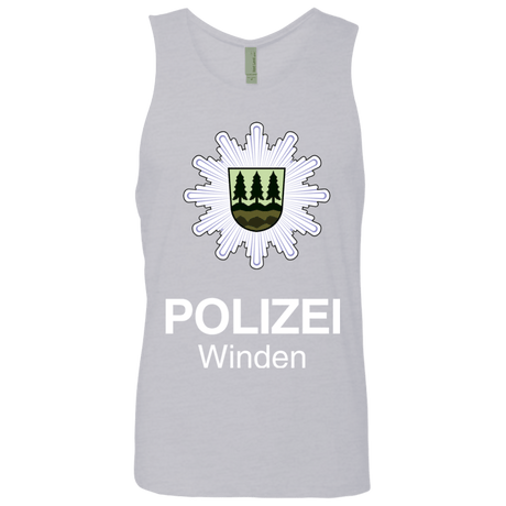 T-Shirts Heather Grey / Small Winden Polizei Men's Premium Tank Top