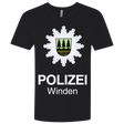T-Shirts Black / X-Small Winden Polizei Men's Premium V-Neck