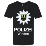 T-Shirts Black / X-Small Winden Polizei Men's Premium V-Neck