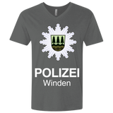 T-Shirts Heavy Metal / X-Small Winden Polizei Men's Premium V-Neck