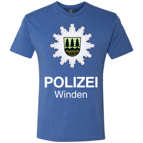 T-Shirts Vintage Royal / Small Winden Polizei Men's Triblend T-Shirt
