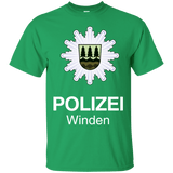 T-Shirts Irish Green / Small Winden Polizei T-Shirt