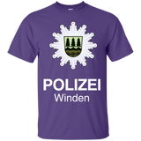 T-Shirts Purple / Small Winden Polizei T-Shirt