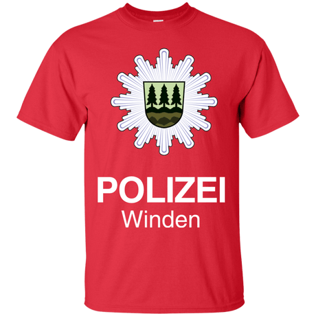 T-Shirts Red / Small Winden Polizei T-Shirt