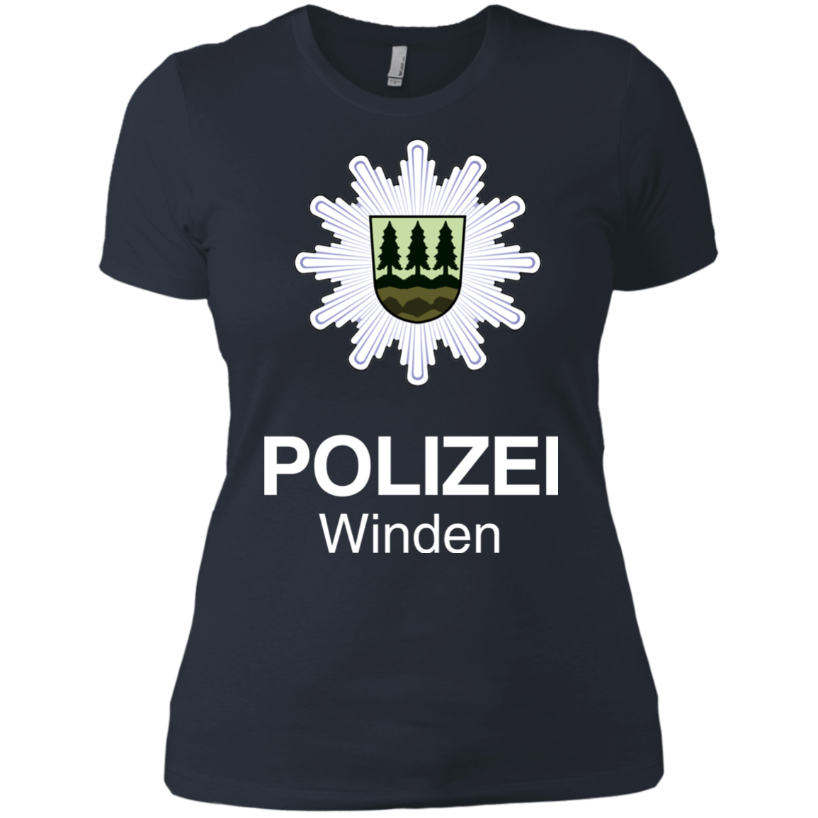 T-Shirts Indigo / X-Small Winden Polizei Women's Premium T-Shirt