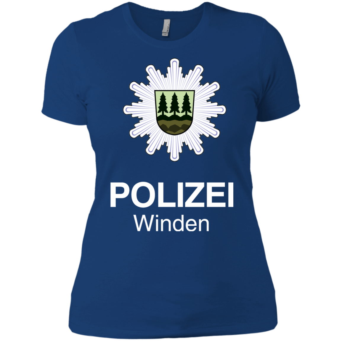 T-Shirts Royal / X-Small Winden Polizei Women's Premium T-Shirt