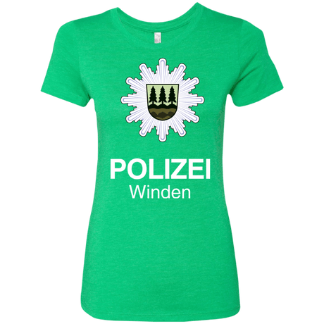 T-Shirts Envy / Small Winden Polizei Women's Triblend T-Shirt