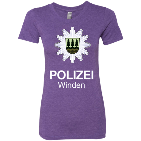 T-Shirts Purple Rush / Small Winden Polizei Women's Triblend T-Shirt