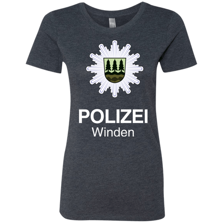 T-Shirts Vintage Navy / Small Winden Polizei Women's Triblend T-Shirt