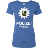 T-Shirts Vintage Royal / Small Winden Polizei Women's Triblend T-Shirt