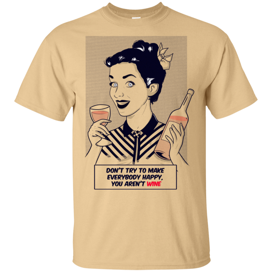 T-Shirts Vegas Gold / S Wine T-Shirt