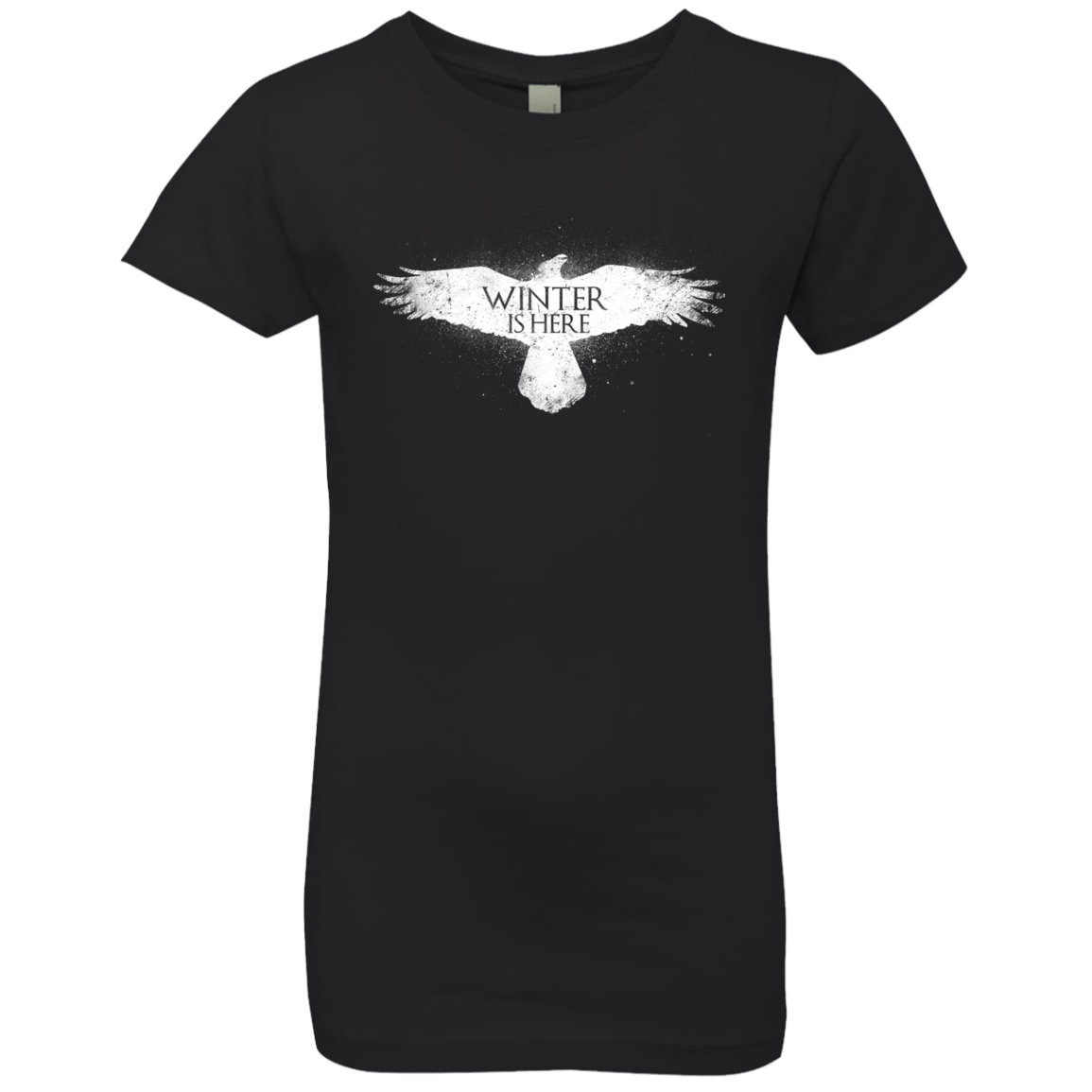 T-Shirts Black / YXS Winter is here Girls Premium T-Shirt
