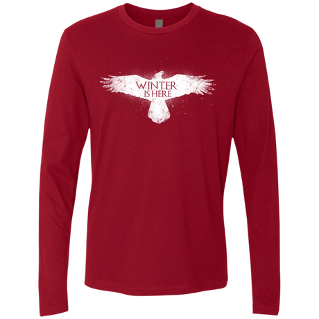 T-Shirts Cardinal / Small Winter is here Men's Premium Long Sleeve