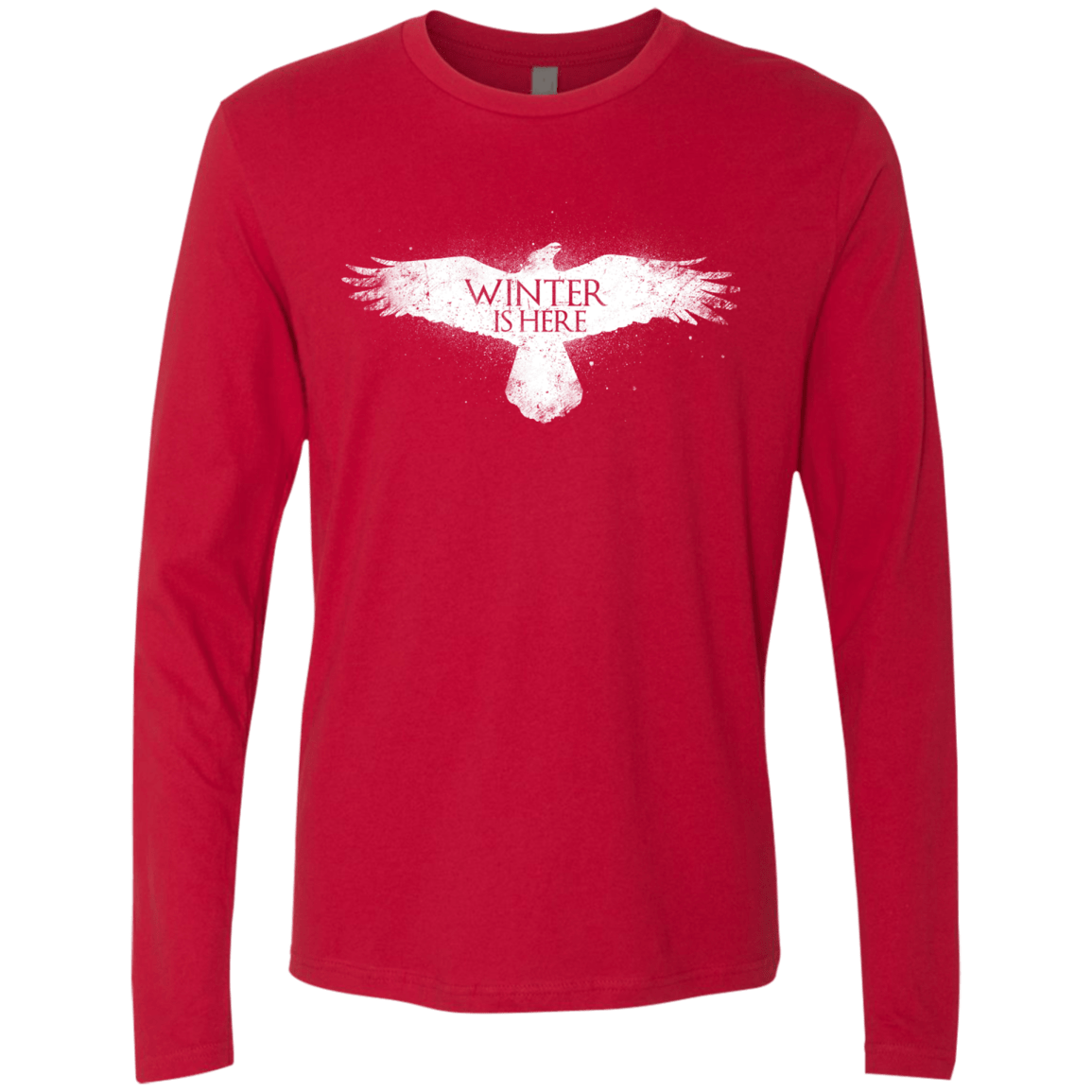T-Shirts Red / Small Winter is here Men's Premium Long Sleeve