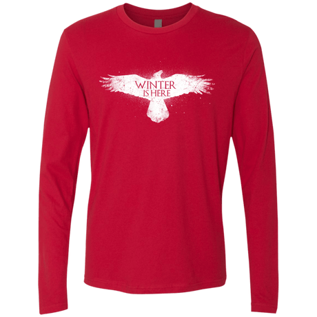 T-Shirts Red / Small Winter is here Men's Premium Long Sleeve