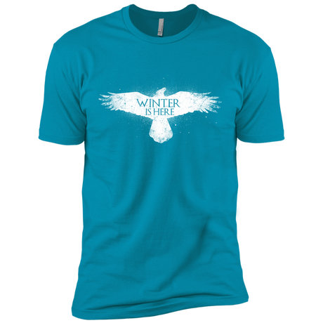 T-Shirts Turquoise / X-Small Winter is here Men's Premium T-Shirt