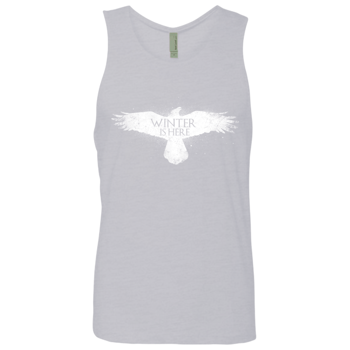 T-Shirts Heather Grey / Small Winter is here Men's Premium Tank Top