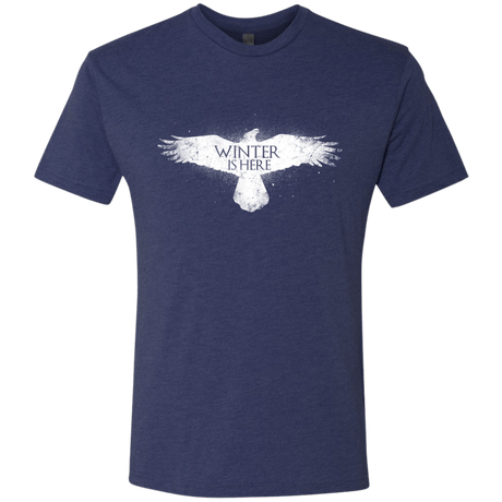 T-Shirts Vintage Navy / Small Winter is here Men's Triblend T-Shirt