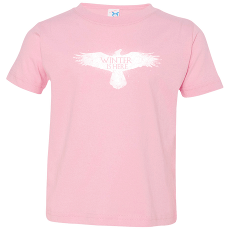 T-Shirts Pink / 2T Winter is here Toddler Premium T-Shirt