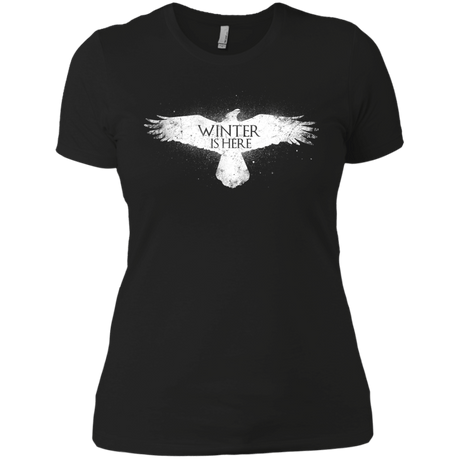 T-Shirts Black / X-Small Winter is here Women's Premium T-Shirt