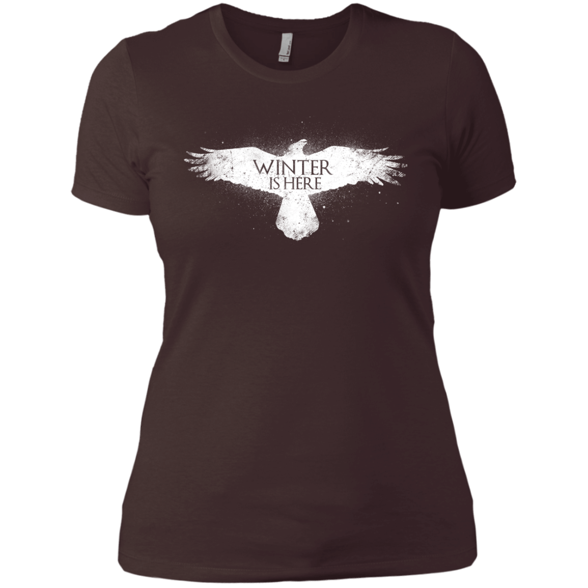 T-Shirts Dark Chocolate / X-Small Winter is here Women's Premium T-Shirt