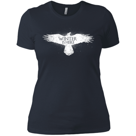 T-Shirts Indigo / X-Small Winter is here Women's Premium T-Shirt