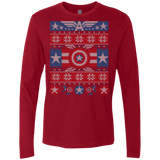 T-Shirts Cardinal / Small Winter Soldier Men's Premium Long Sleeve